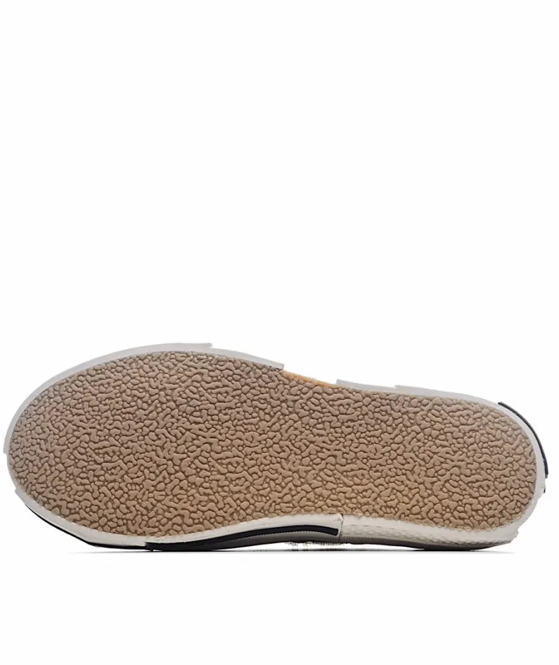 x VESSEL GOP Low canvas vulcanized sneakers