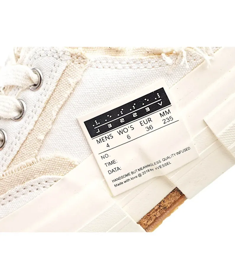 + VESSEL Peace by Piece vulcanized espadrilles