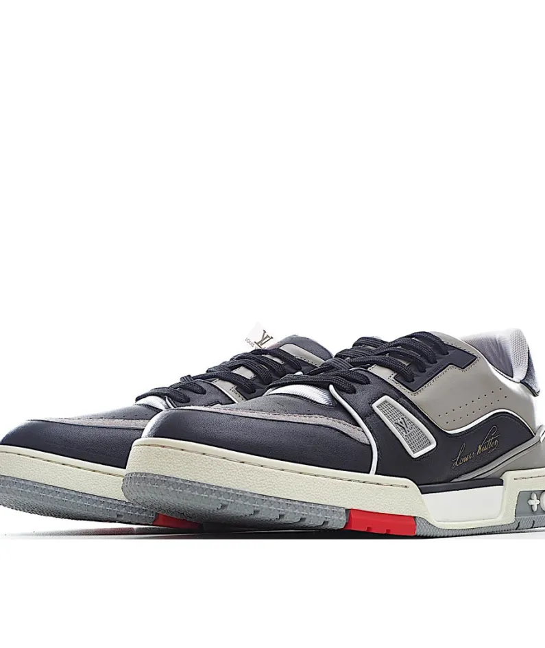 Virgil Abloh Louis Vuitton Trainer Sneaker Low Casual Basketball Shoe