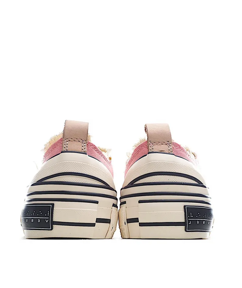 x VESSEL GOP Low canvas vulcanized sneakers