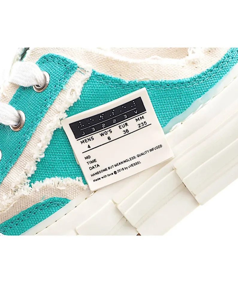 + VESSEL Peace by Piece vulcanized espadrilles