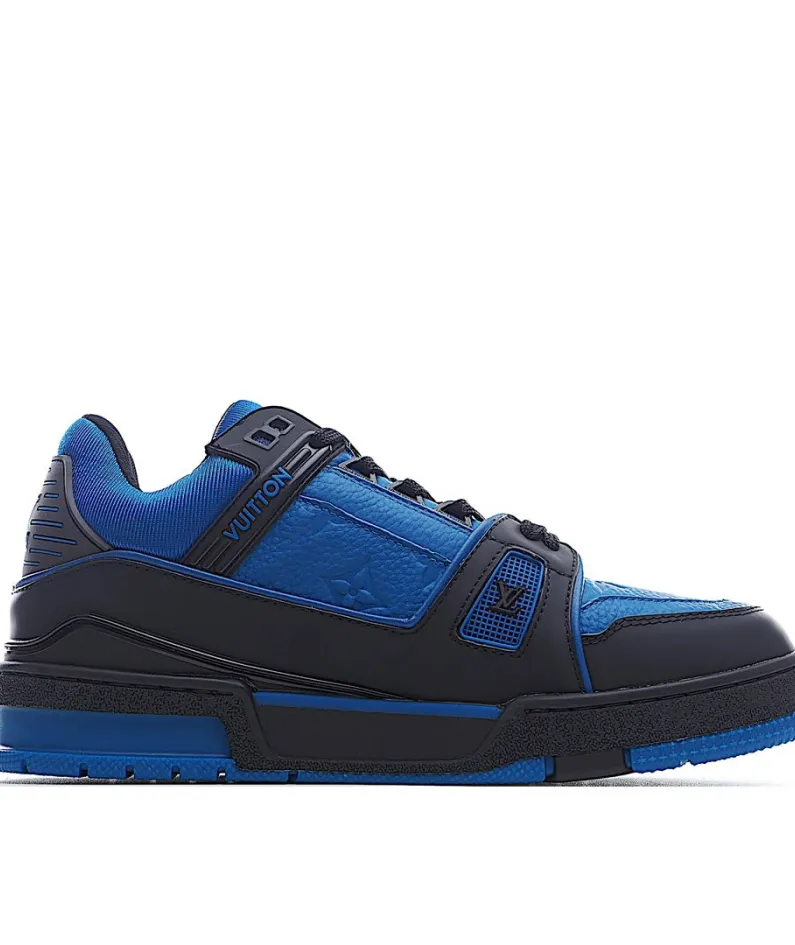 Virgil Abloh Louis Vuitton Trainer Sneaker Low Casual Basketball Shoe