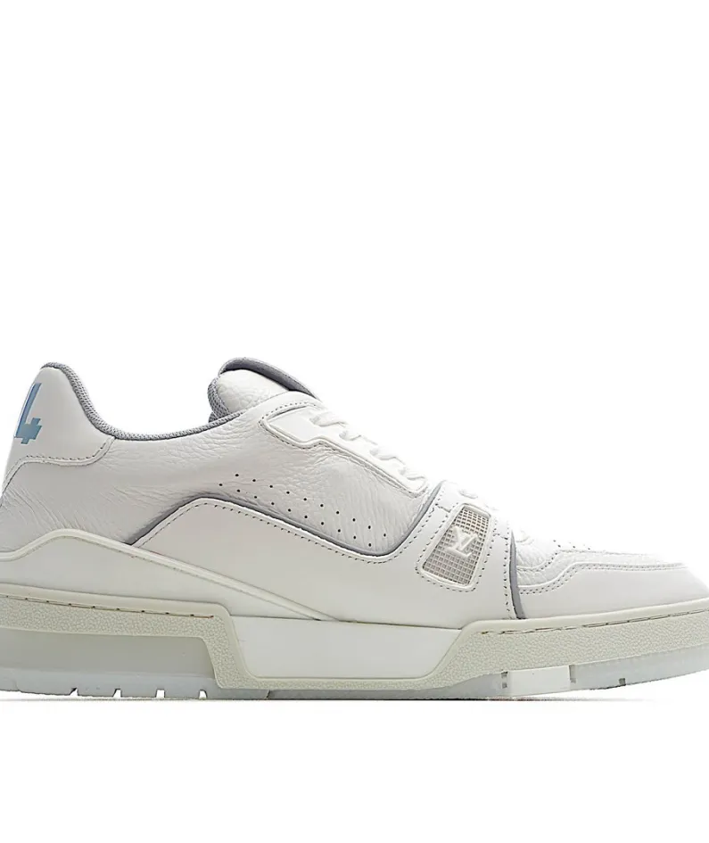 Virgil Abloh Louis Vuitton Trainer Sneaker Low Casual Basketball Shoe
