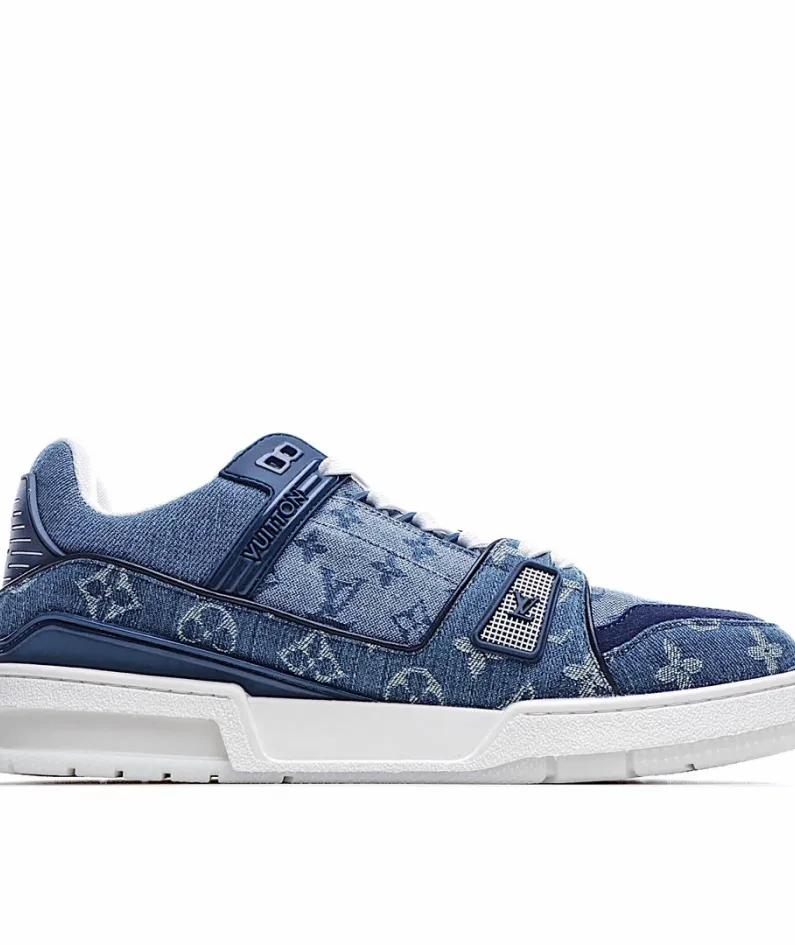 Virgil Abloh Louis Vuitton Trainer Sneaker Low Casual Basketball Shoe
