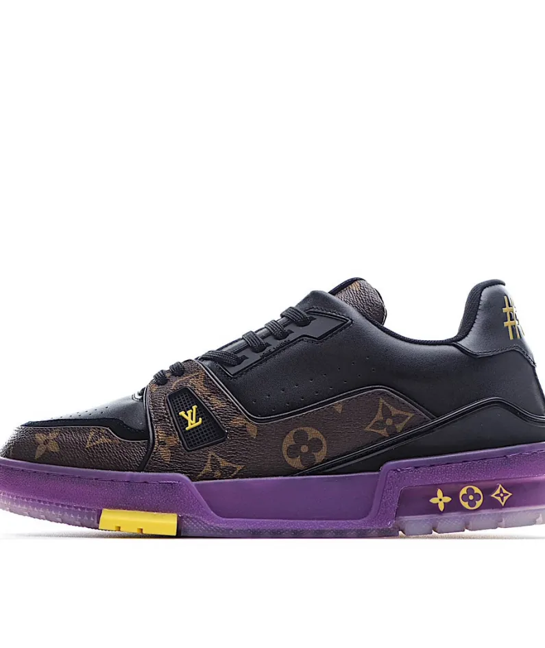 Virgil Abloh Louis Vuitton Trainer Sneaker Low Casual Basketball Shoe