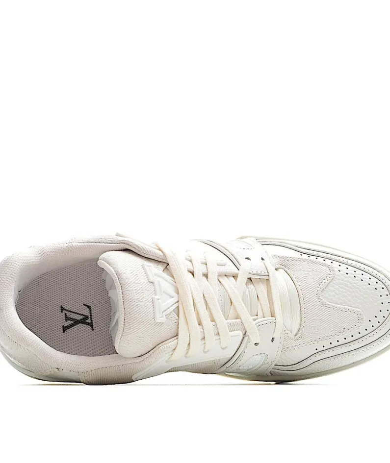 Virgil Abloh Louis Vuitton Trainer Sneaker Low Casual Basketball Shoe