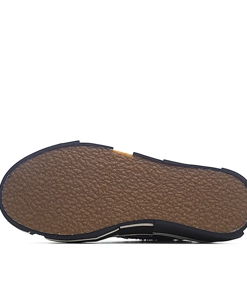 x VESSEL GOP Low canvas vulcanized sneakers