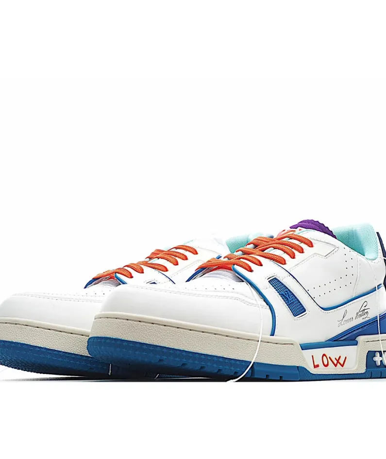 Virgil Abloh Louis Vuitton Trainer Sneaker Low Casual Basketball Shoe
