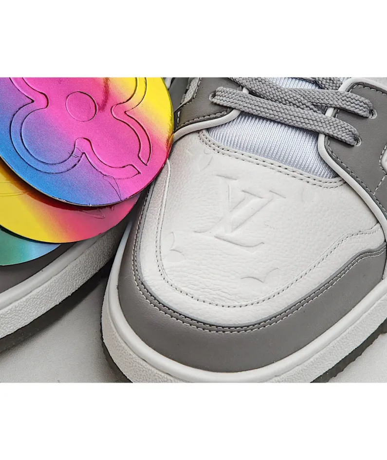 Virgil Abloh Louis Vuitton Trainer Sneaker Low Casual Basketball Shoe