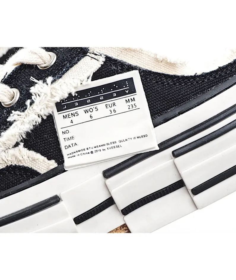 + VESSEL Peace by Piece vulcanized espadrilles