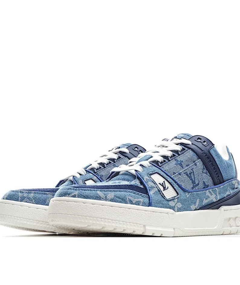 Virgil Abloh Louis Vuitton Trainer Sneaker Low Casual Basketball Shoe