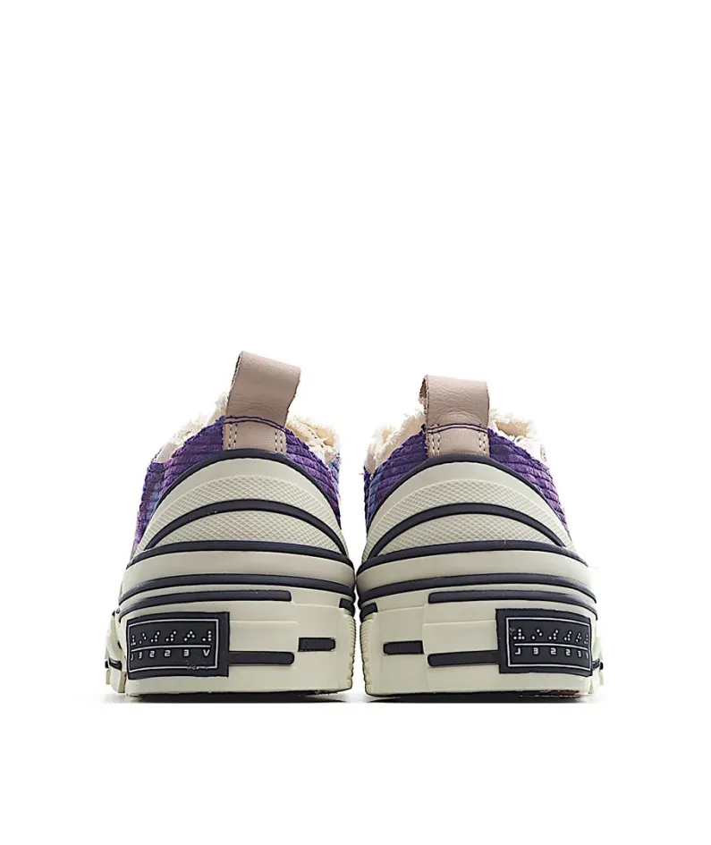 x VESSEL GOP Low canvas vulcanized sneakers