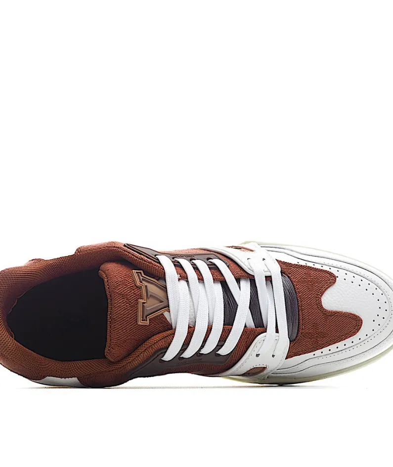 Virgil Abloh Louis Vuitton Trainer Sneaker Low Casual Basketball Shoe