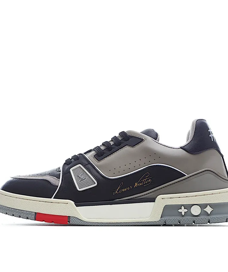 Virgil Abloh Louis Vuitton Trainer Sneaker Low Casual Basketball Shoe