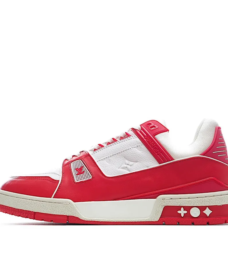 Virgil Abloh Louis Vuitton Trainer Sneaker Low Casual Basketball Shoe