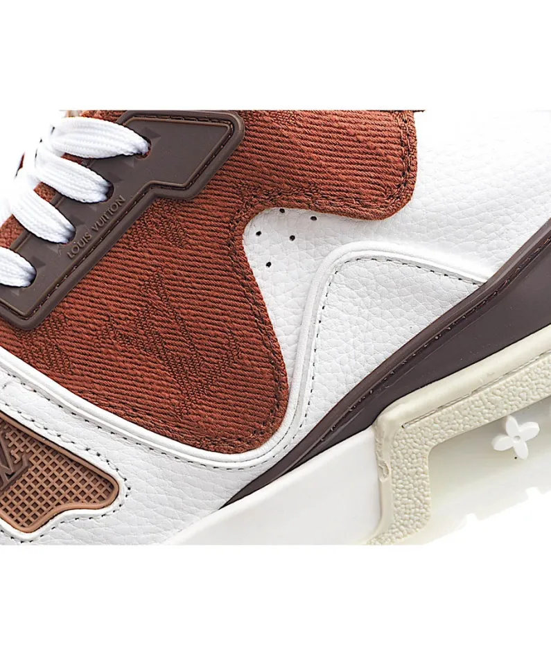 Virgil Abloh Louis Vuitton Trainer Sneaker Low Casual Basketball Shoe