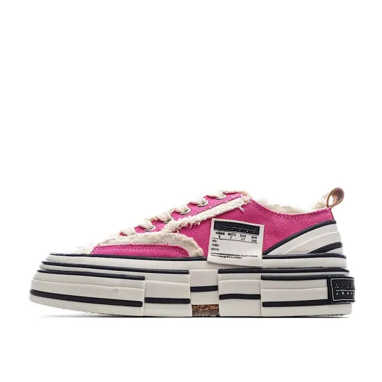 x VESSEL GOP Low canvas vulcanized sneakers
