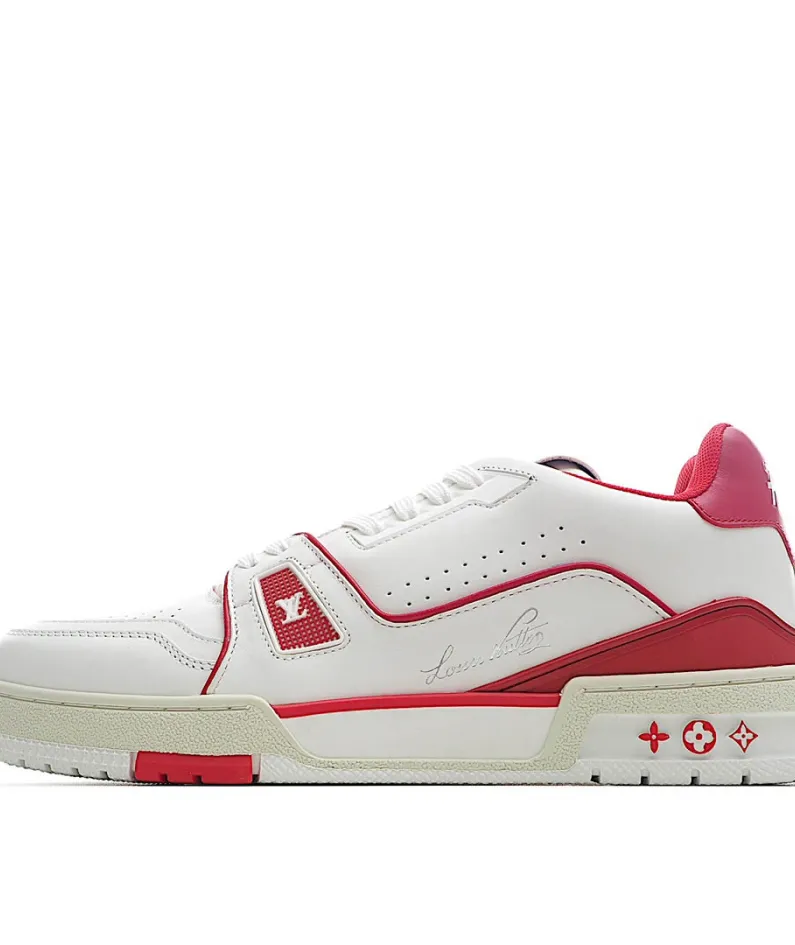 Virgil Abloh Louis Vuitton Trainer Sneaker Low Casual Basketball Shoe