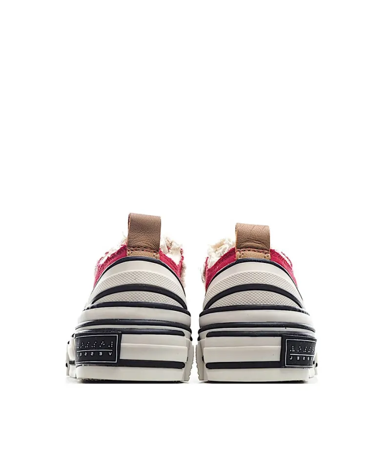 x VESSEL GOP Low canvas vulcanized sneakers
