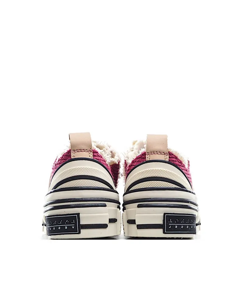 x VESSEL GOP Low canvas vulcanized sneakers