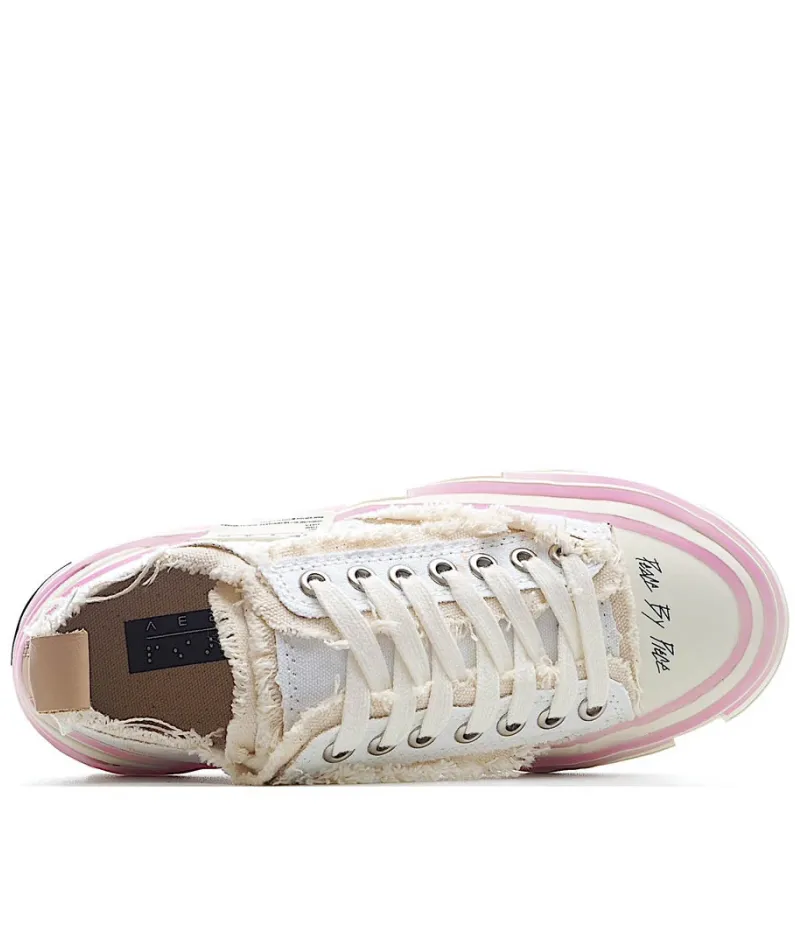 x VESSEL GOP Low canvas vulcanized sneakers