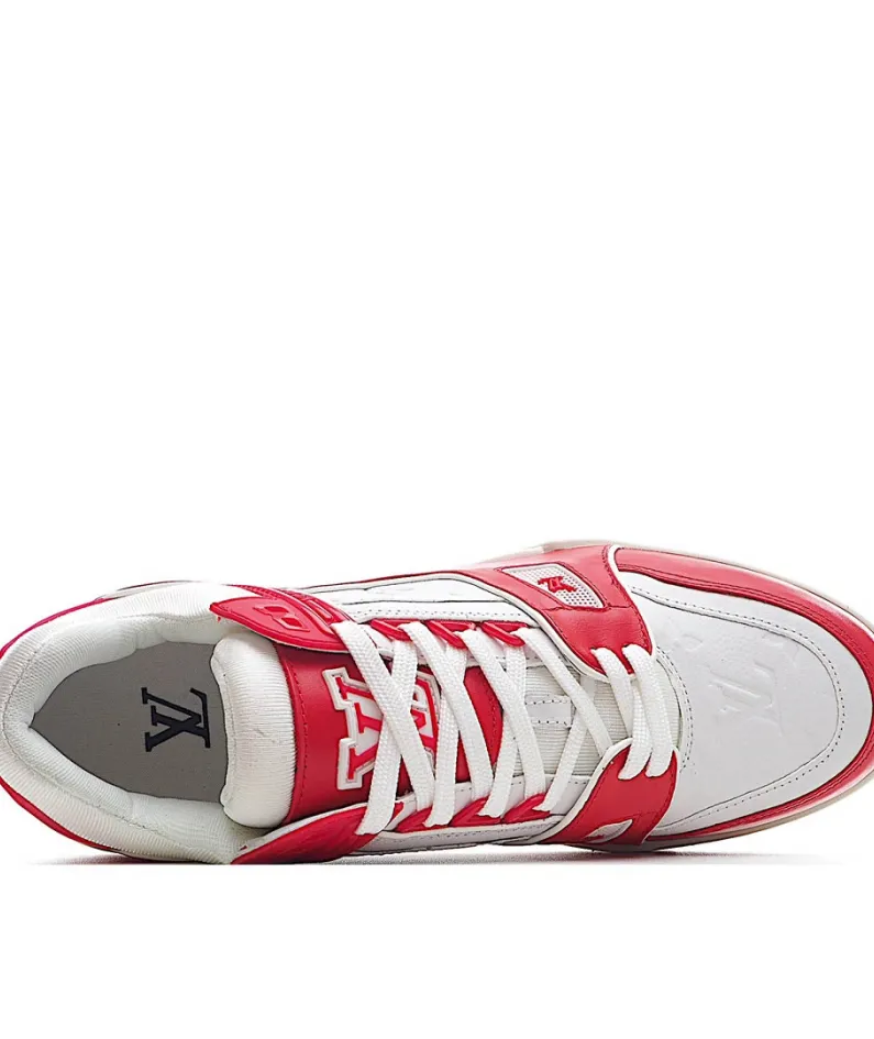 Virgil Abloh Louis Vuitton Trainer Sneaker Low Casual Basketball Shoe