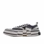 x VESSEL GOP Low canvas vulcanized sneakers