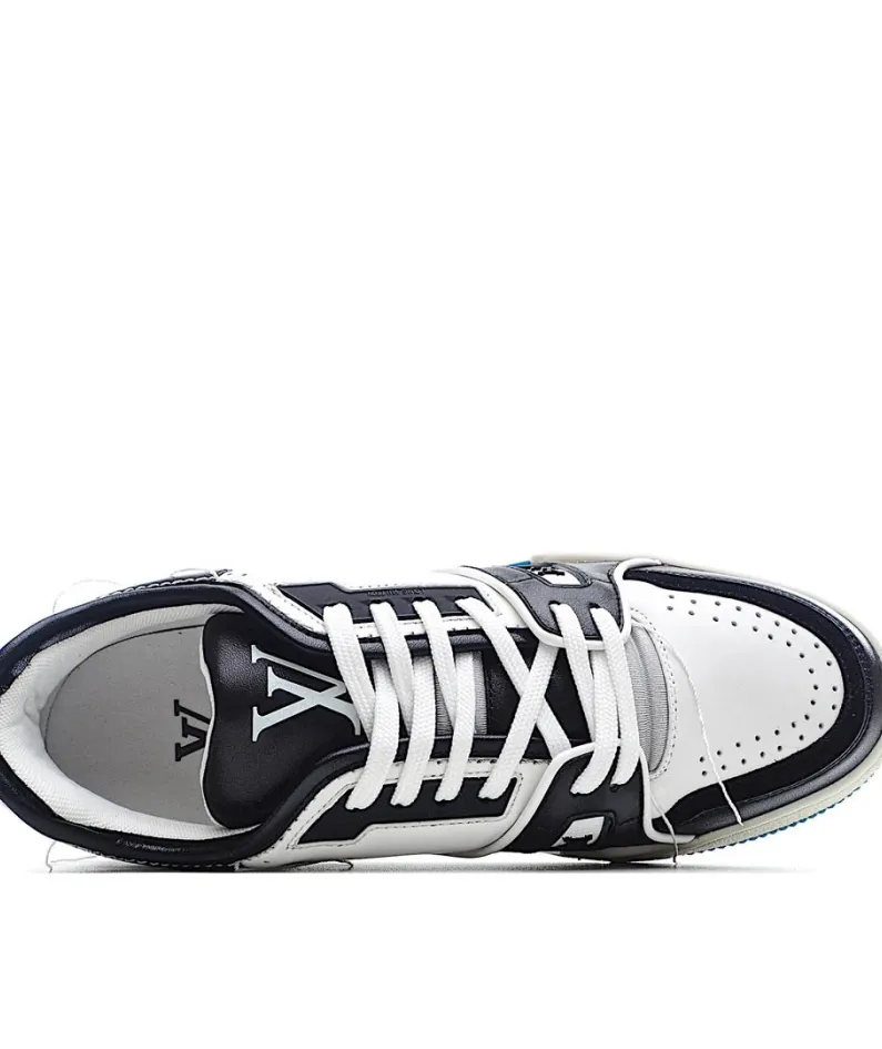 Virgil Abloh Louis Vuitton Trainer Sneaker Low Casual Basketball Shoe