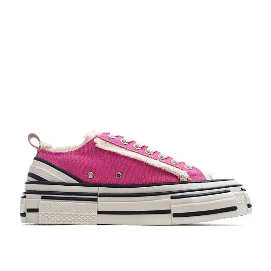 x VESSEL GOP Low canvas vulcanized sneakers