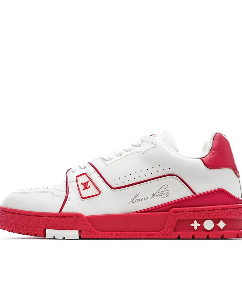 Virgil Abloh Louis Vuitton Trainer Sneaker Low Casual Basketball Shoe