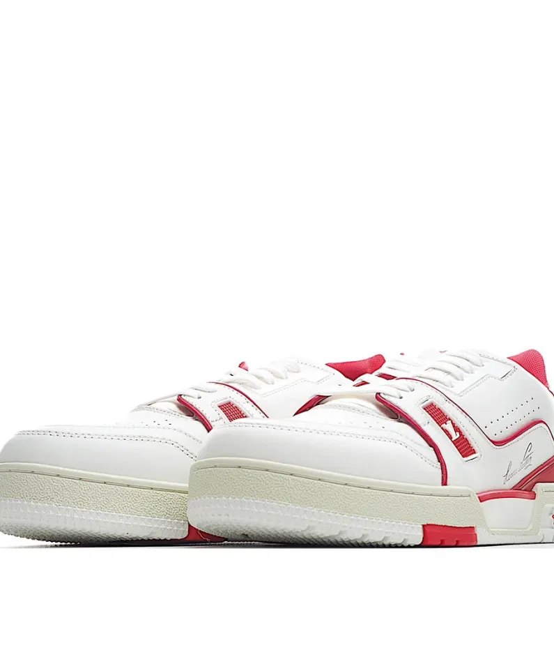 Virgil Abloh Louis Vuitton Trainer Sneaker Low Casual Basketball Shoe