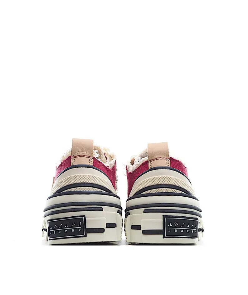 x VESSEL GOP Low canvas vulcanized sneakers