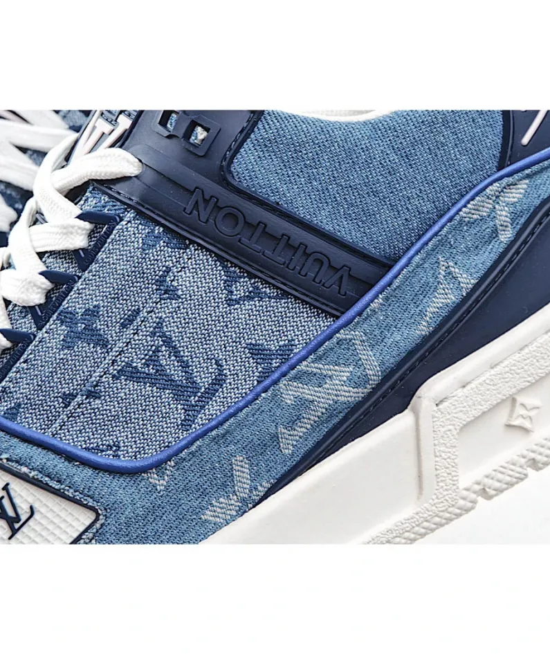 Virgil Abloh Louis Vuitton Trainer Sneaker Low Casual Basketball Shoe