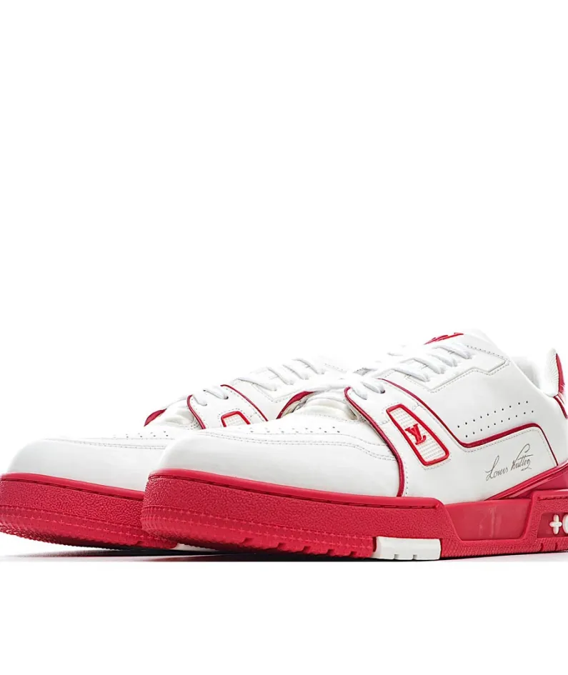 Virgil Abloh Louis Vuitton Trainer Sneaker Low Casual Basketball Shoe