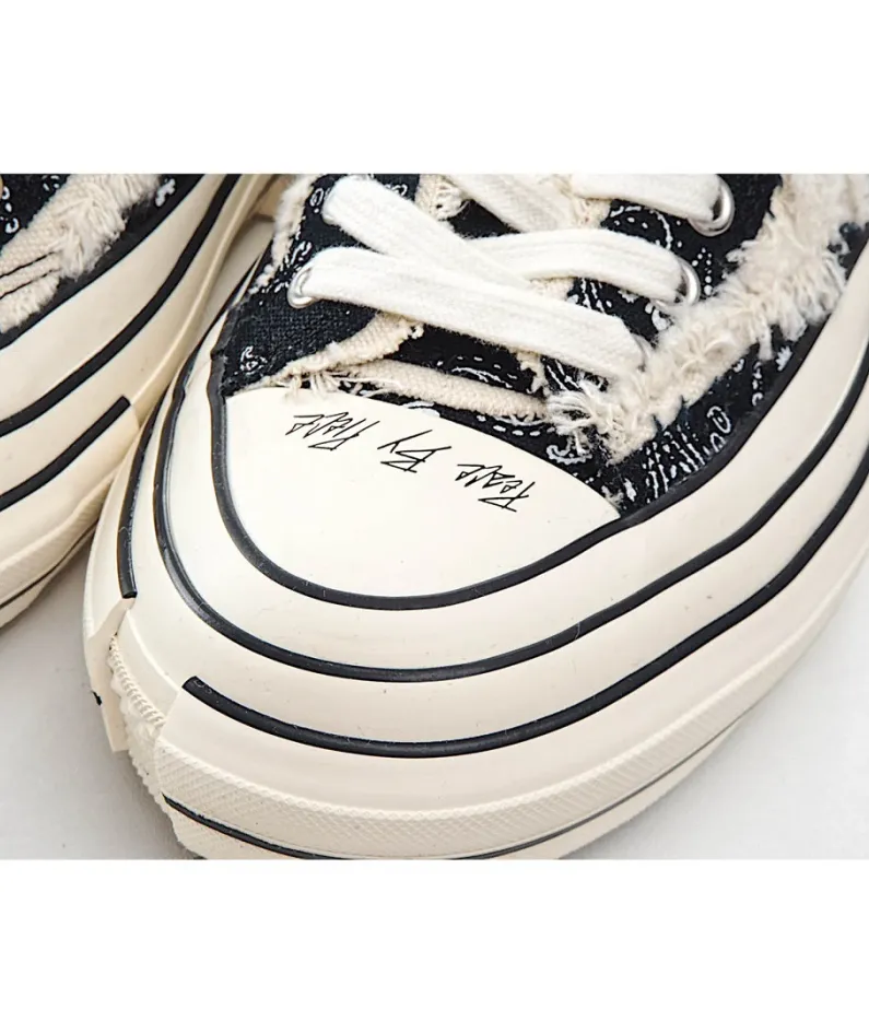 xVESSEL GOP Low canvas vulcanized sneakers