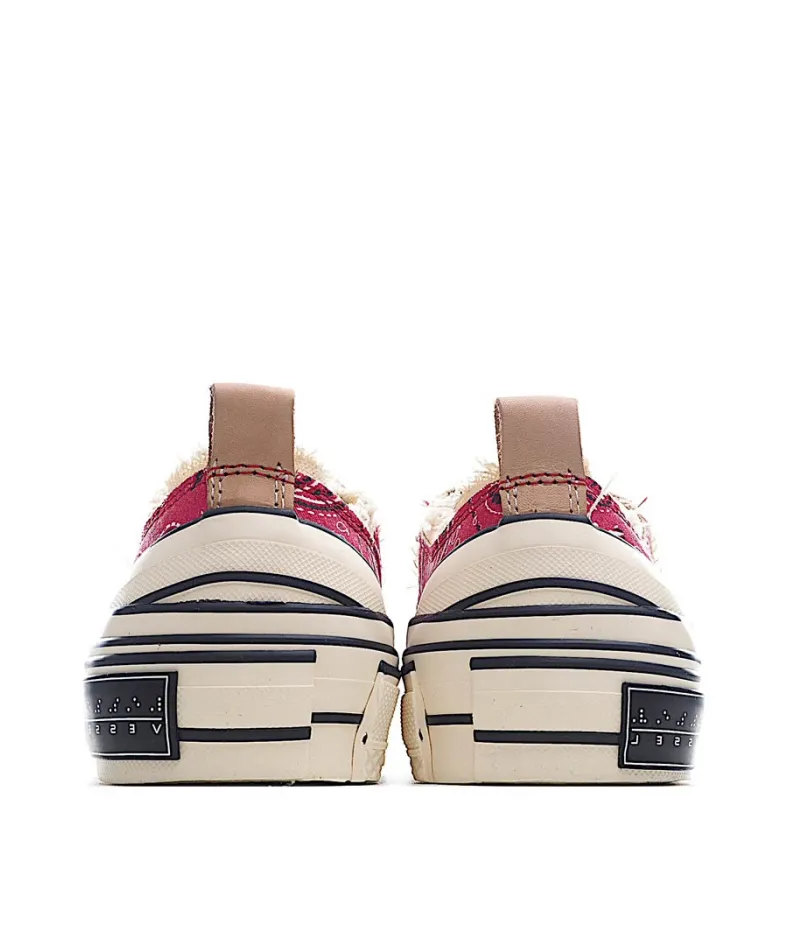 x VESSEL GOP Low canvas vulcanized sneakers