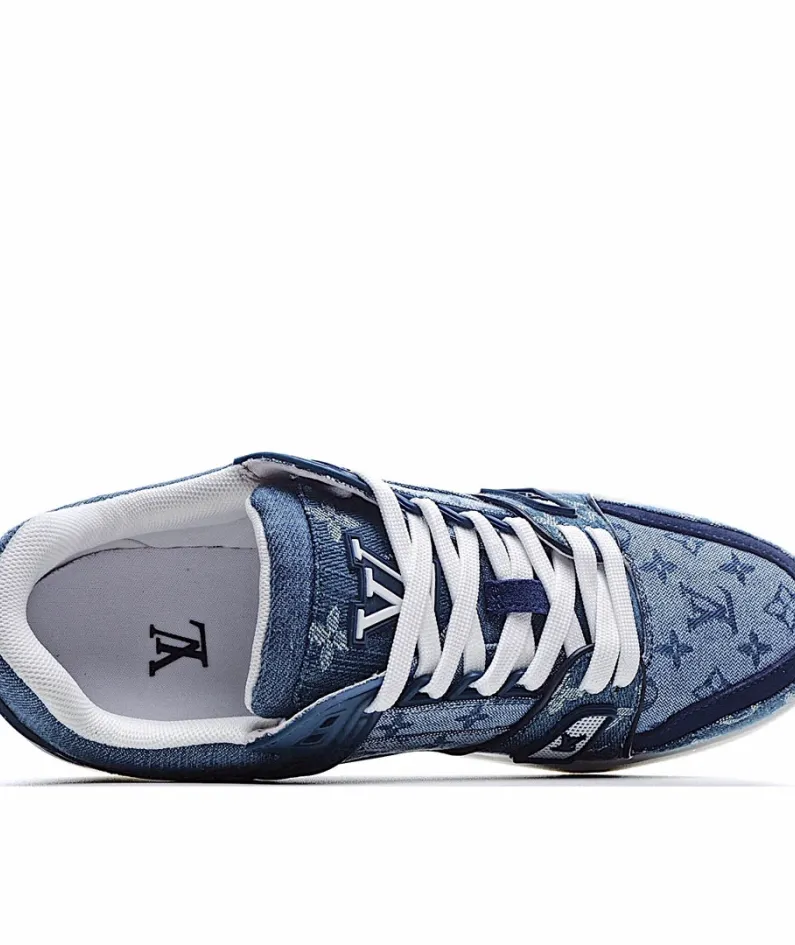 Virgil Abloh Louis Vuitton Trainer Sneaker Low Casual Basketball Shoe