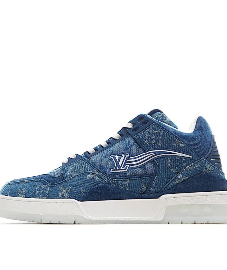 Virgil Abloh Louis Vuitton Trainer Sneaker Low Casual Basketball Shoe