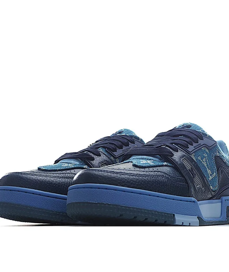 Virgil Abloh Louis Vuitton Trainer Sneaker Low Casual Basketball Shoe