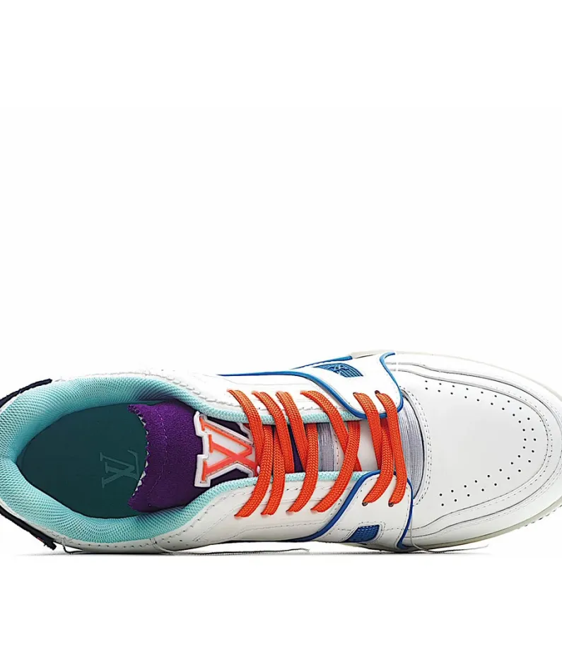 Virgil Abloh Louis Vuitton Trainer Sneaker Low Casual Basketball Shoe