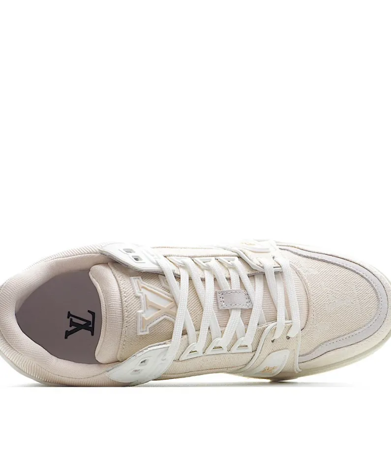 Virgil Abloh Louis Vuitton Trainer Sneaker Low Casual Basketball Shoe