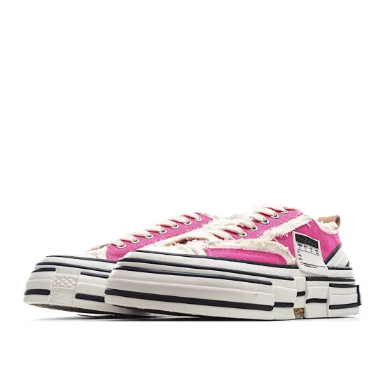 x VESSEL GOP Low canvas vulcanized sneakers