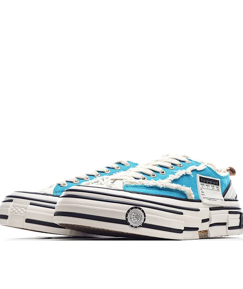 x VESSEL GOP Low canvas vulcanized sneakers