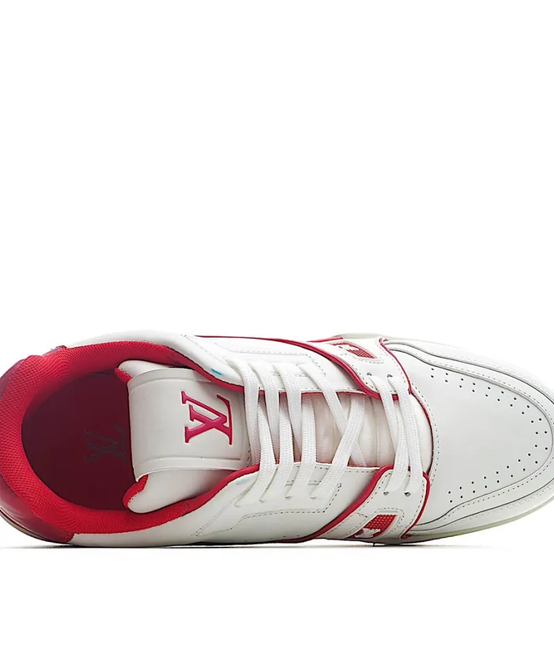 Virgil Abloh Louis Vuitton Trainer Sneaker Low Casual Basketball Shoe