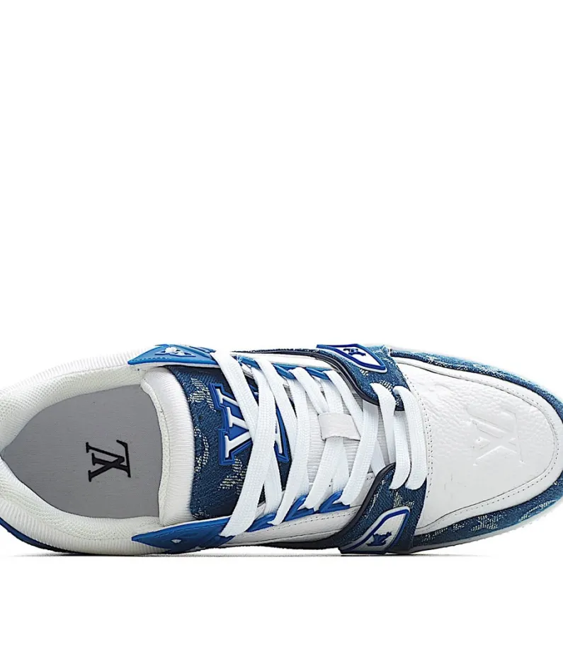 Virgil Abloh Louis Vuitton Trainer Sneaker Low Casual Basketball Shoe