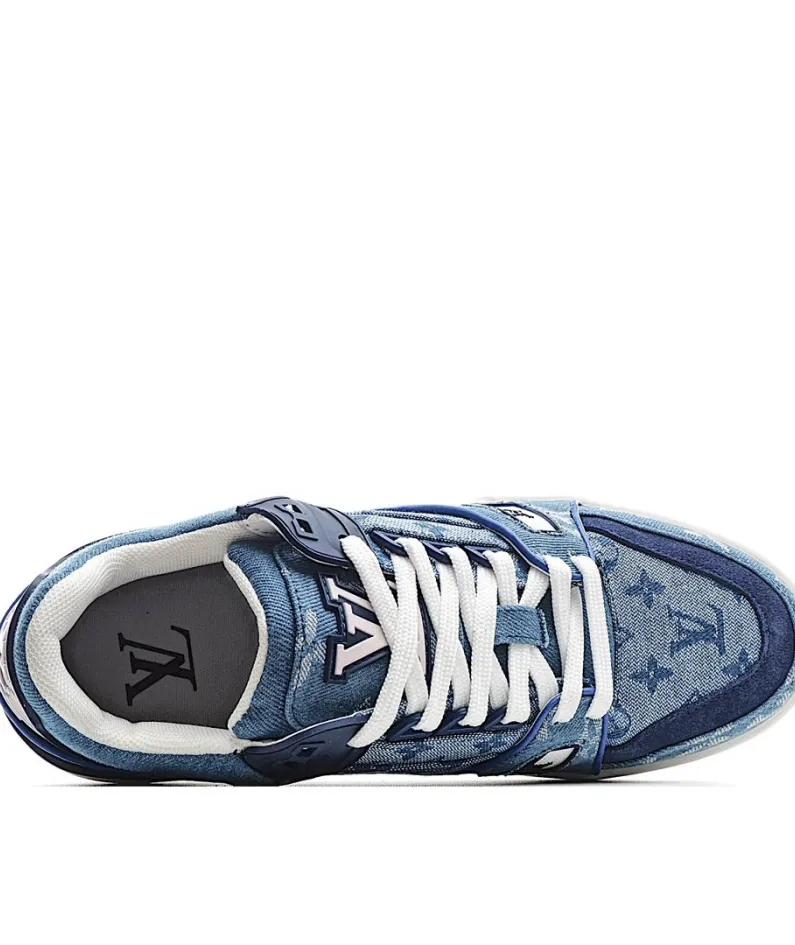 Virgil Abloh Louis Vuitton Trainer Sneaker Low Casual Basketball Shoe
