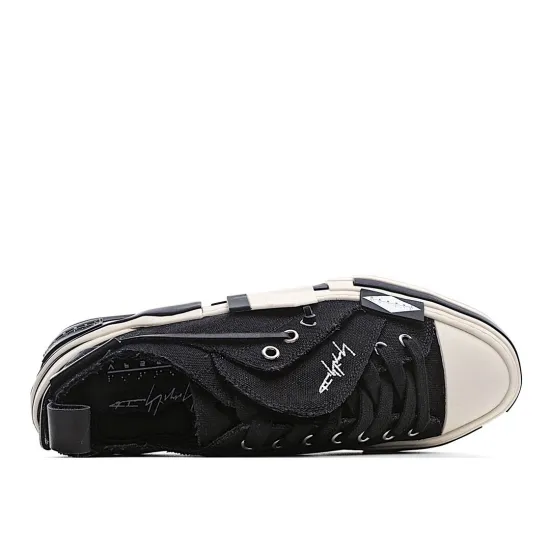 x VESSEL GOP Low canvas vulcanized sneakers