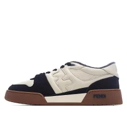 Fendi match casual sneakers