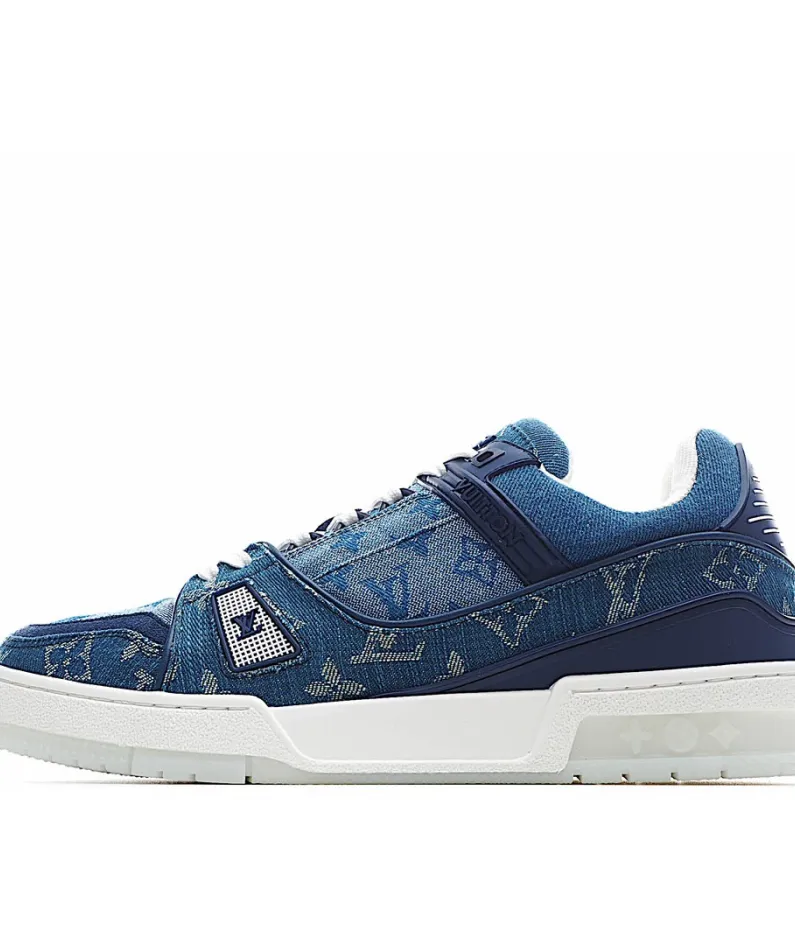 Virgil Abloh Louis Vuitton Trainer Sneaker Low Casual Basketball Shoe