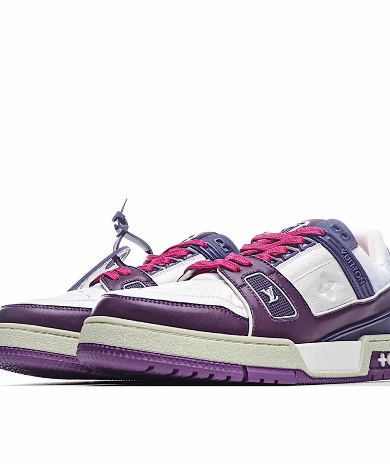 Virgil Abloh Louis Vuitton Trainer Sneaker Low Casual Basketball Shoe